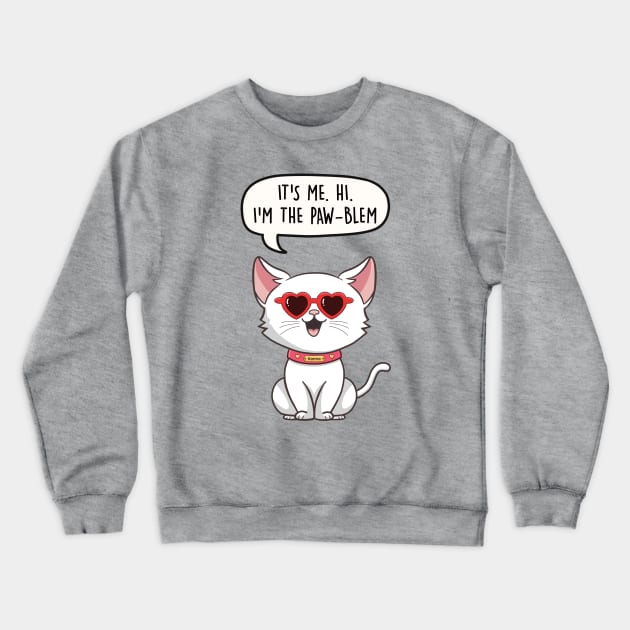 Anti-hero Taylor Swift Cat Crewneck Sweatshirt by LEFD Designs